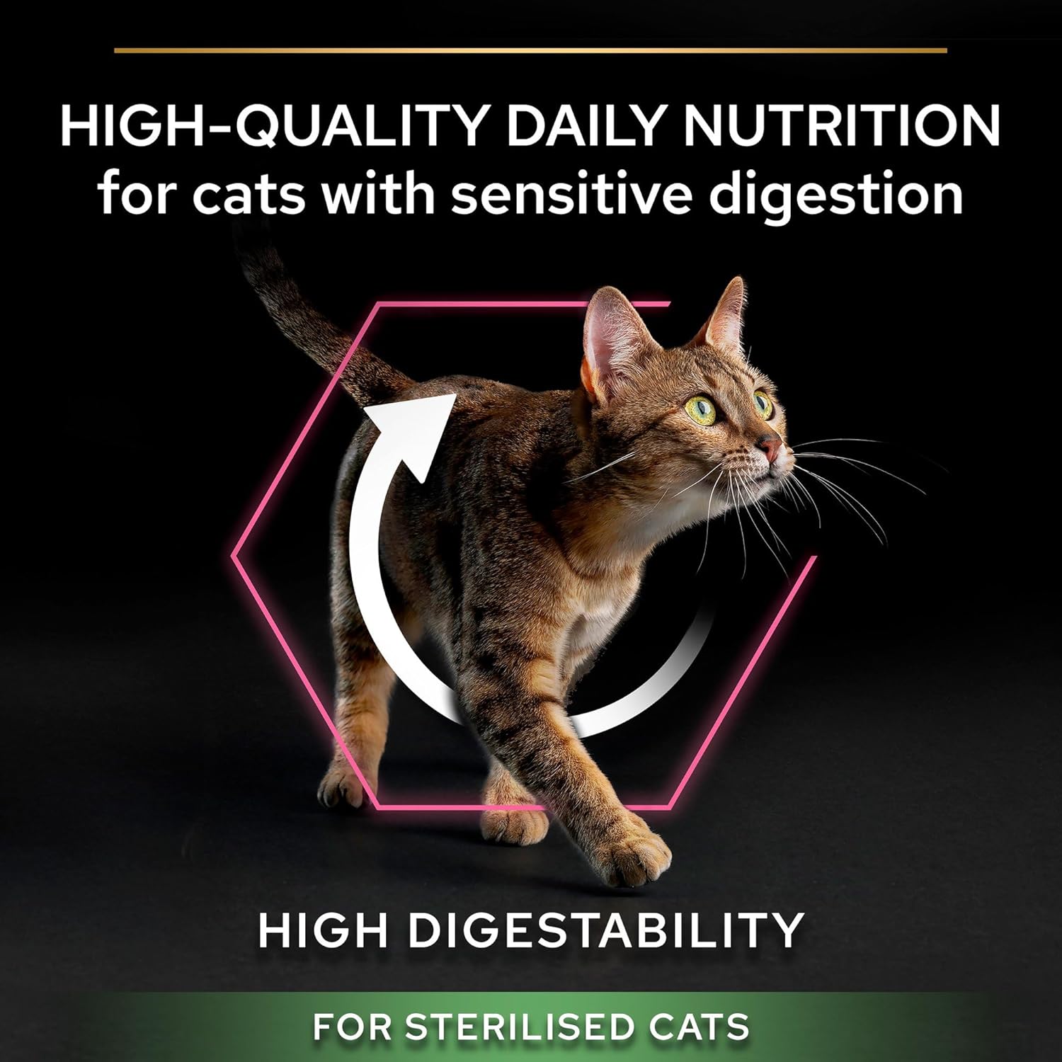 Pro Plan Sterilised Adult Delicate Digestion Dry Cat Food With Chicken, 3 Kg